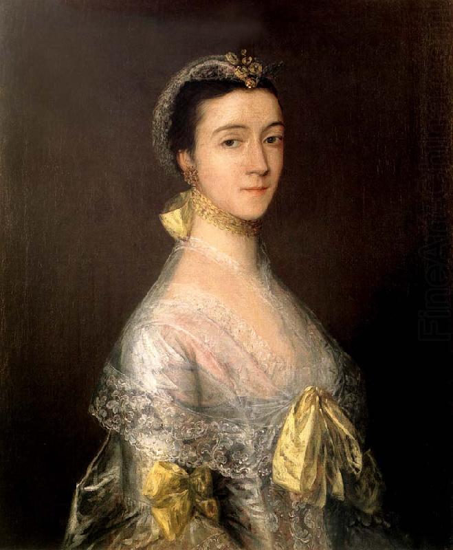 Portrait of Sarah,Mrs Tobias Rustat, Thomas Gainsborough